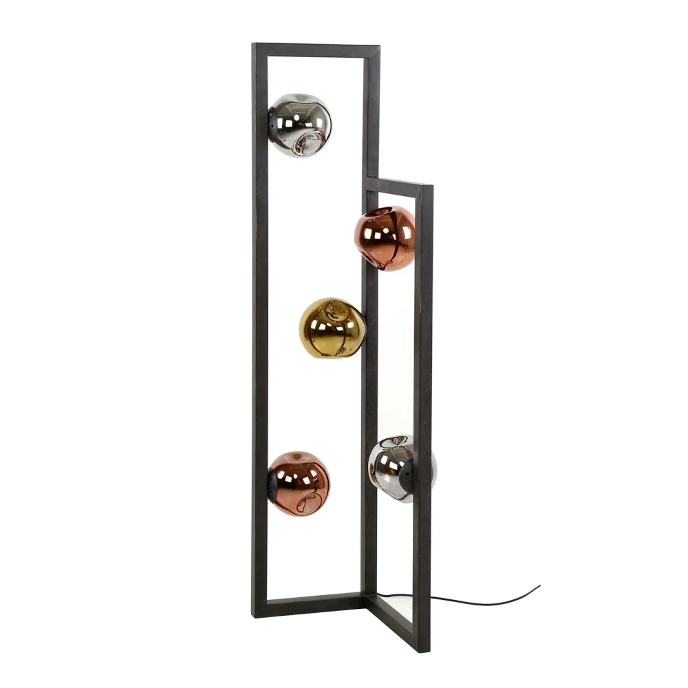 Giga Meubel Vloerlamp Stellar - Multicolor Glas - 30x30x130cm