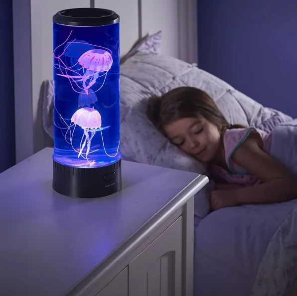 GlareGlow LED Lavalampe - Magische Beweeglijke Kwallen