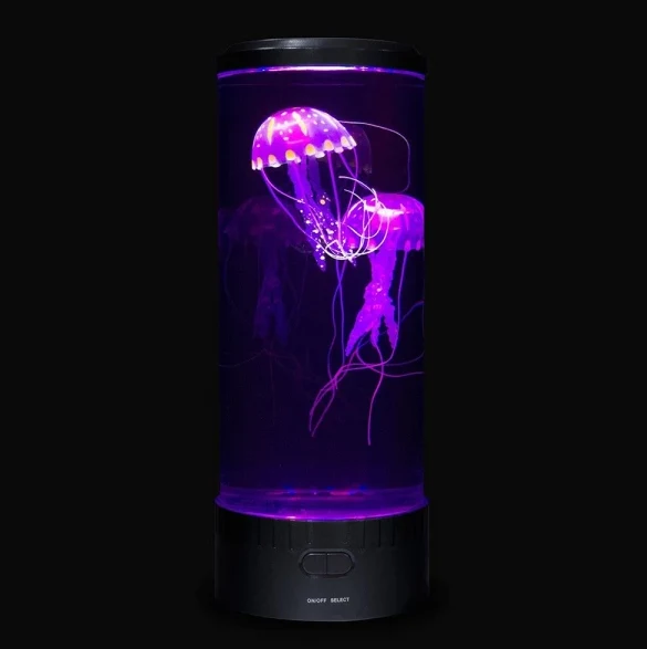 GlareGlow LED Lavalampe - Magische Beweeglijke Kwallen