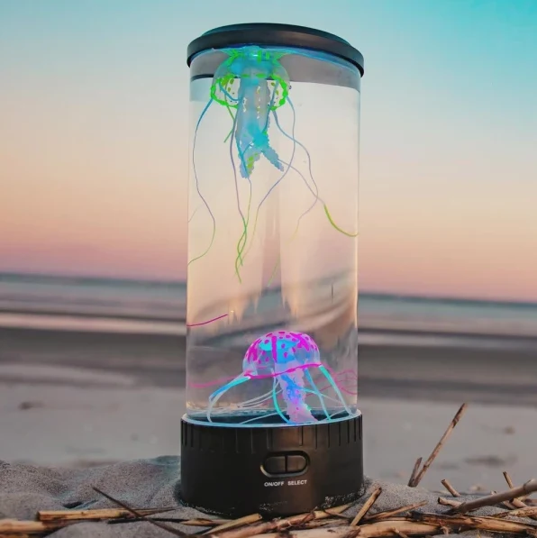 GlareGlow LED Lavalampe - Magische Beweeglijke Kwallen