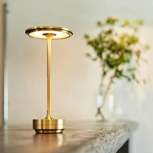 NordicaLight - Luxe glanzende draadloze tafellamp Glowblend
