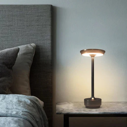 NordicaLight - Luxe glanzende draadloze tafellamp Glowblend