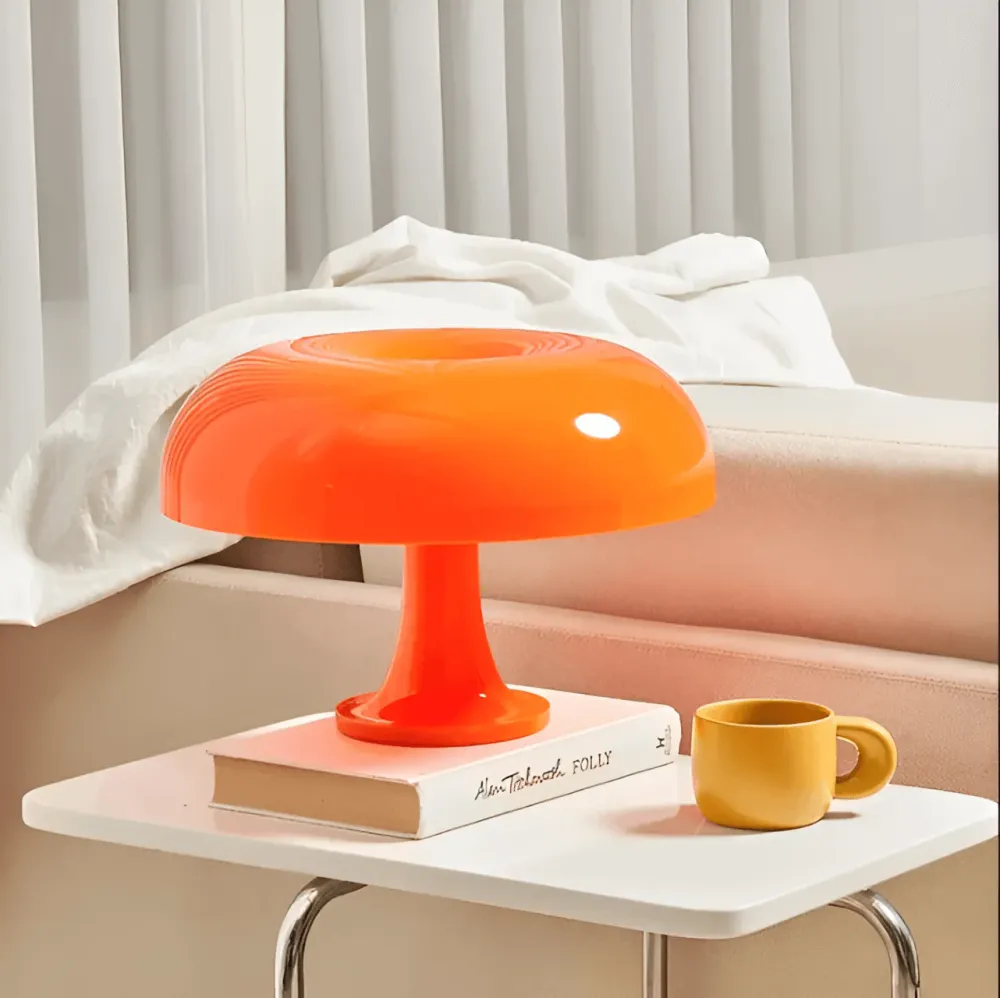 Stijlvolle MushGlow Vintage LED Tafellamp voor Thuis Glowblend