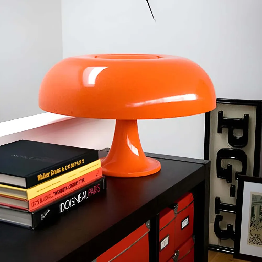 Stijlvolle MushGlow Vintage LED Tafellamp voor Thuis Glowblend
