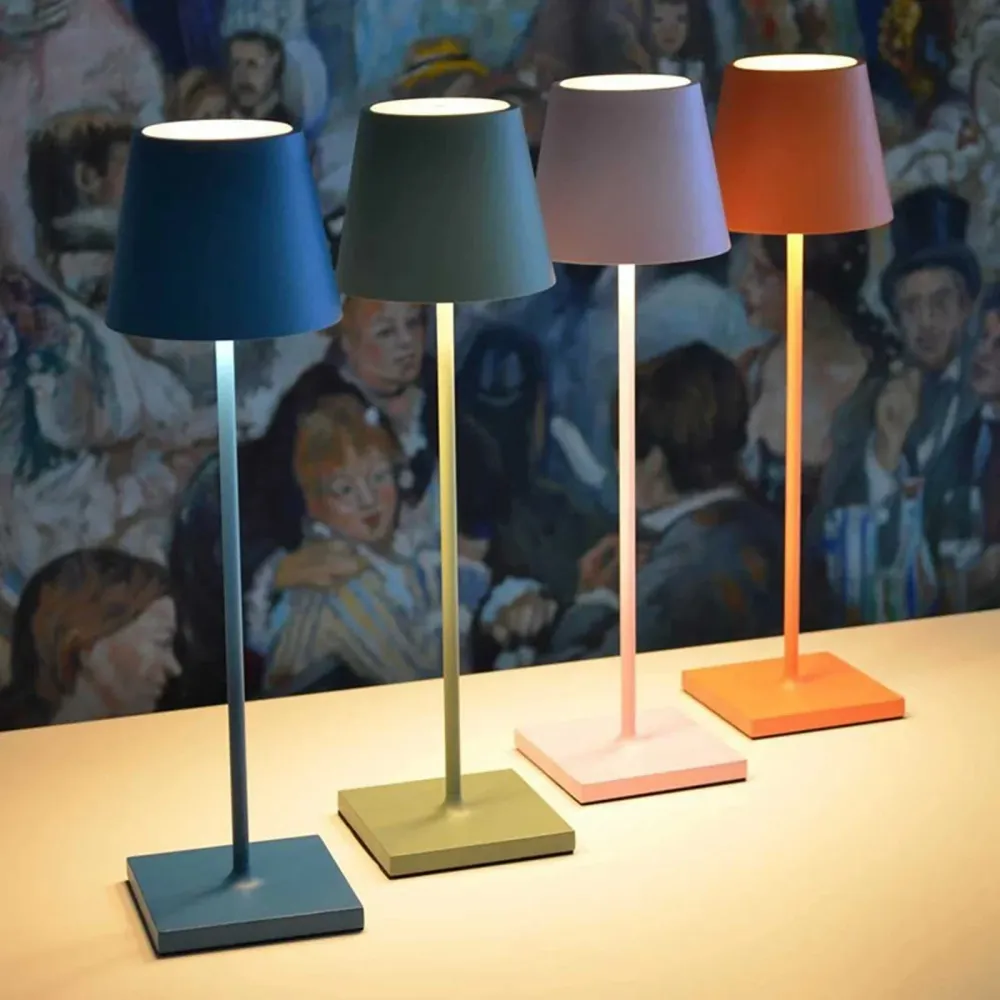 Touch LED Tafelamp - Modern Ontwerp | Energiezuinig Glowblend