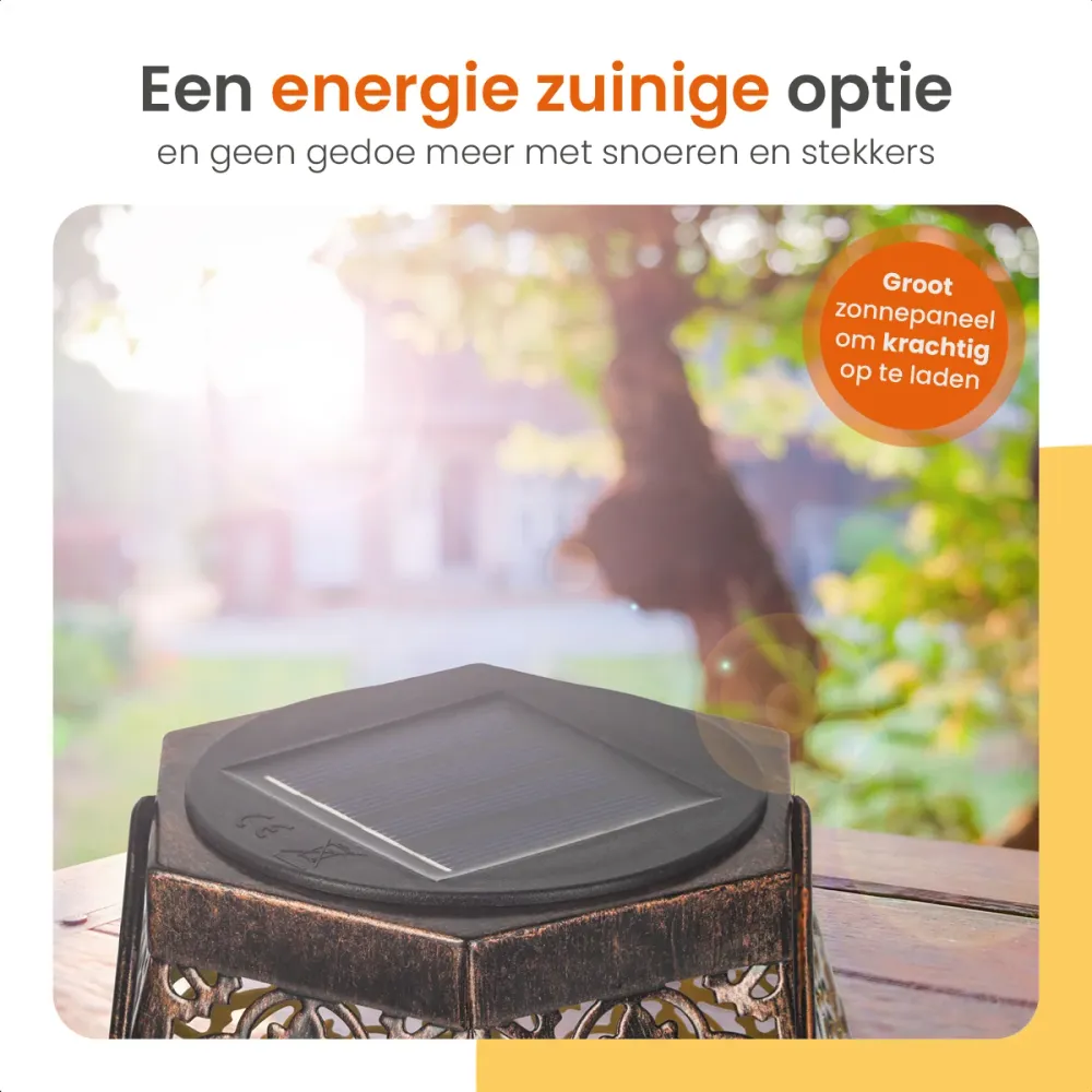 Goliving Solar Tafellamp Glow - 2 Stuks
