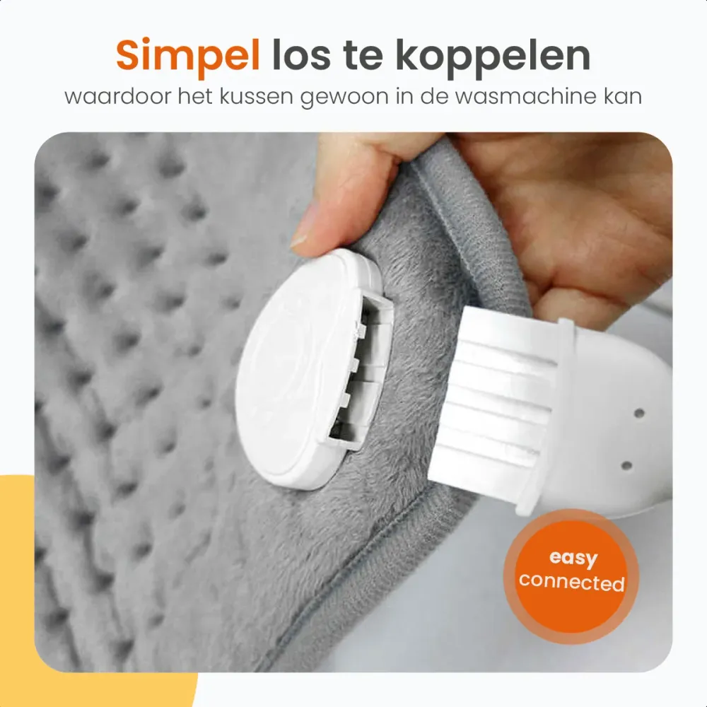 Goliving Warmtekussen - 100 Watt - Grijs - 30 x 40 cm