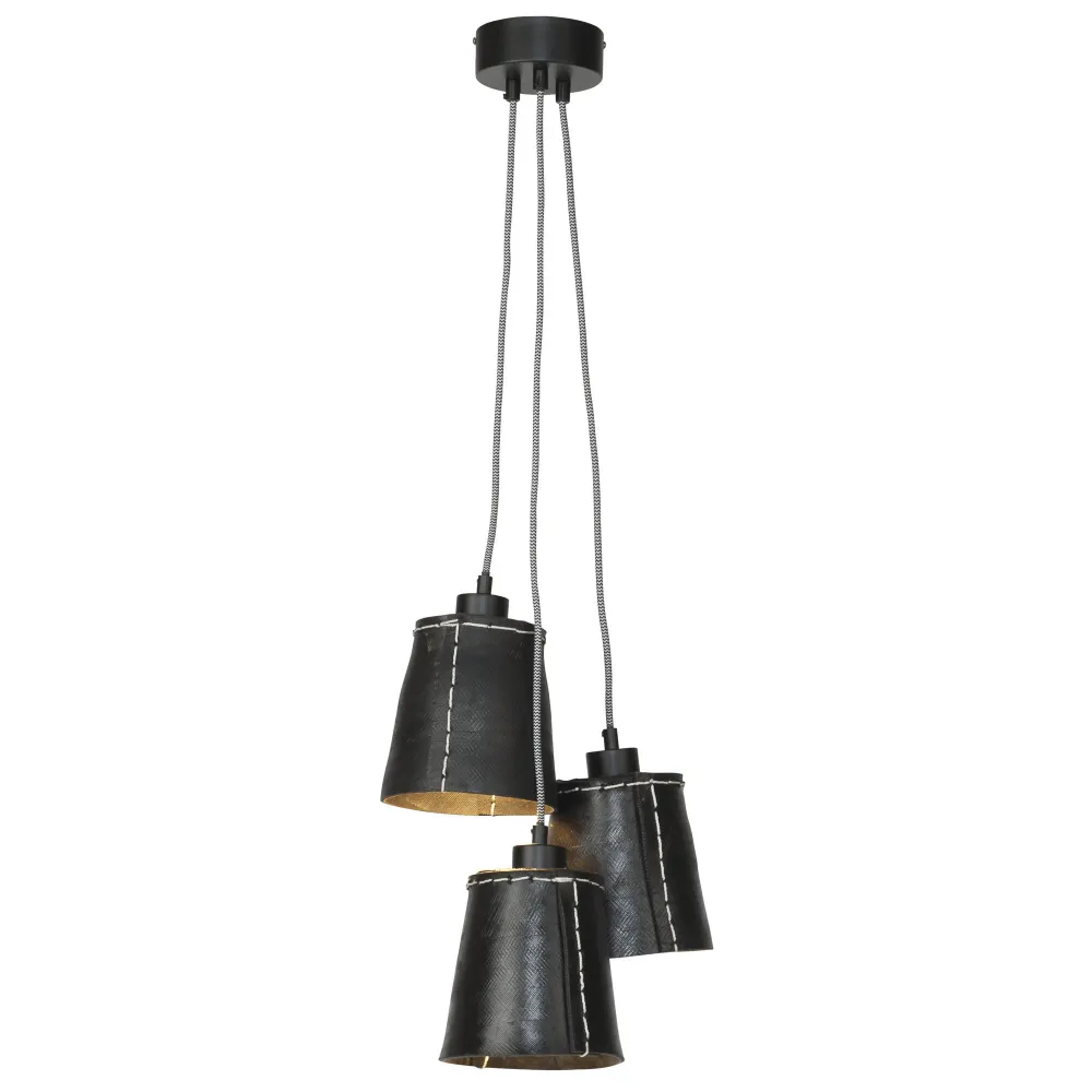 GOOD&MOJO hanglamp Amazon - zwart - 30x30x50cm GOOD & MOJO