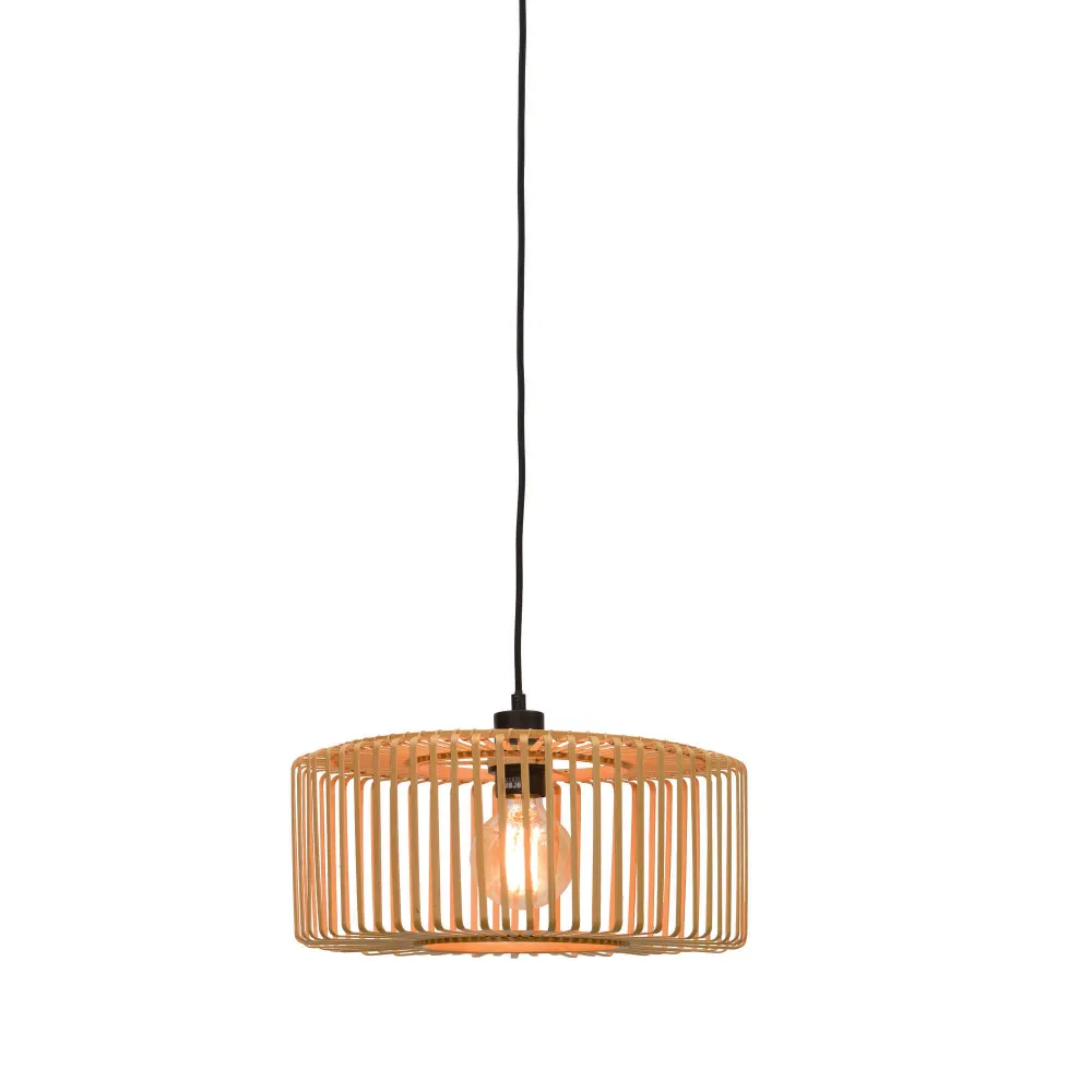 GOOD&MOJO hanglamp Bromo - bruin - Ø40cm GOOD & MOJO