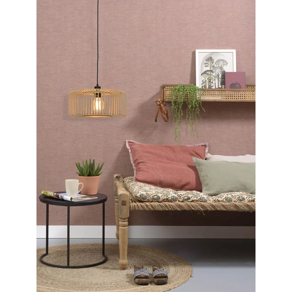GOOD&MOJO hanglamp Bromo - bruin - Ø40cm GOOD & MOJO
