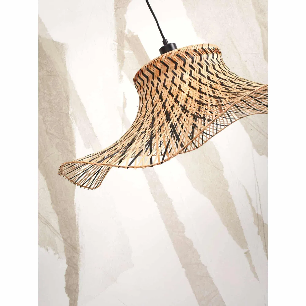 GOOD&MOJO hanglamp Ibiza - bruin - Ø65cm GOOD & MOJO