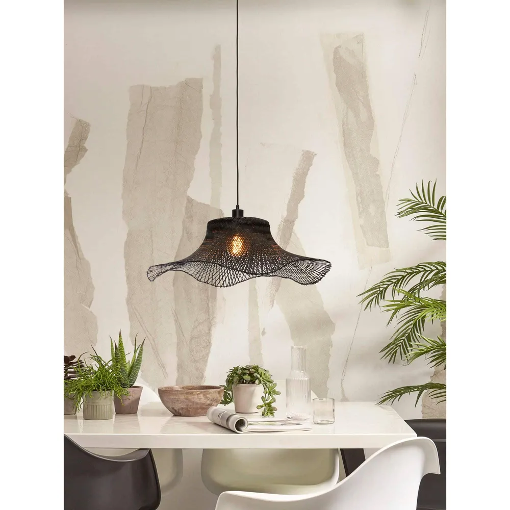 GOOD&MOJO hanglamp Ibiza - bruin - Ø65cm GOOD & MOJO