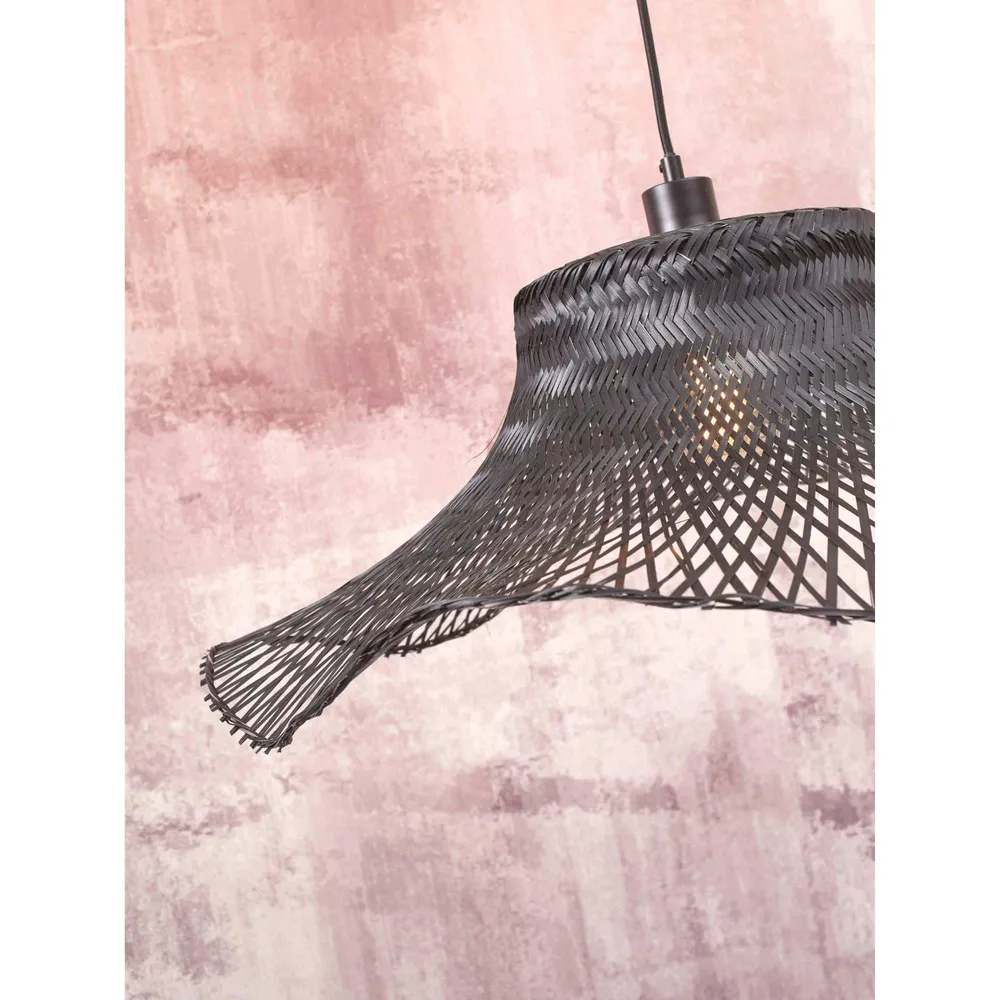 GOOD&MOJO hanglamp Ibiza - bruin - Ø65cm GOOD & MOJO