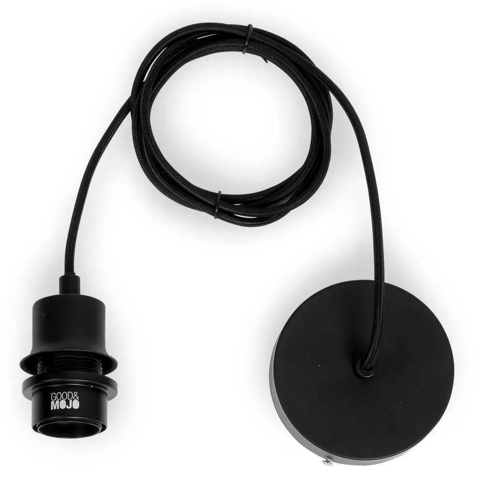 GOOD&MOJO hanglamp Ibiza - bruin - Ø65cm GOOD & MOJO