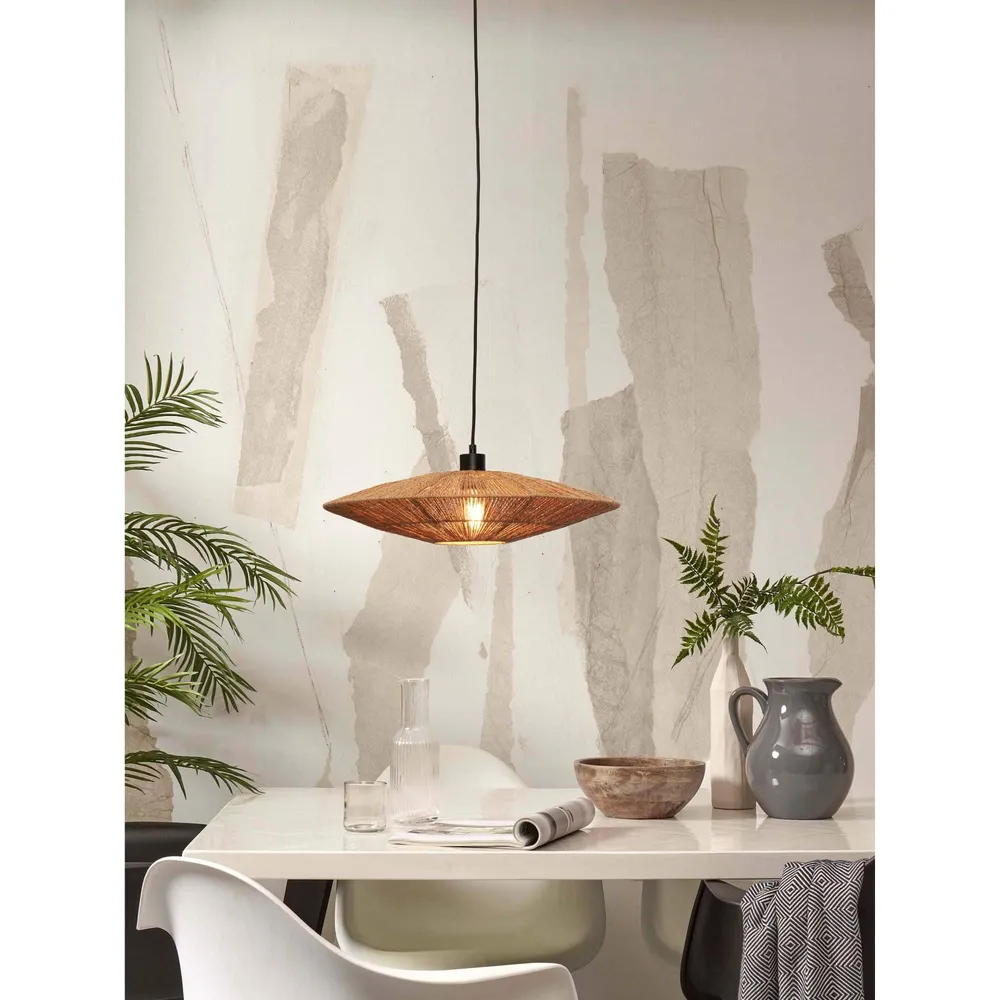 GOOD&MOJO hanglamp Iguazu - bruin - Ø30cm GOOD & MOJO