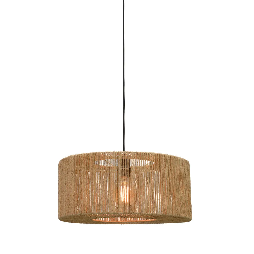 GOOD&MOJO hanglamp Iguazu - bruin - Ø50cm GOOD & MOJO