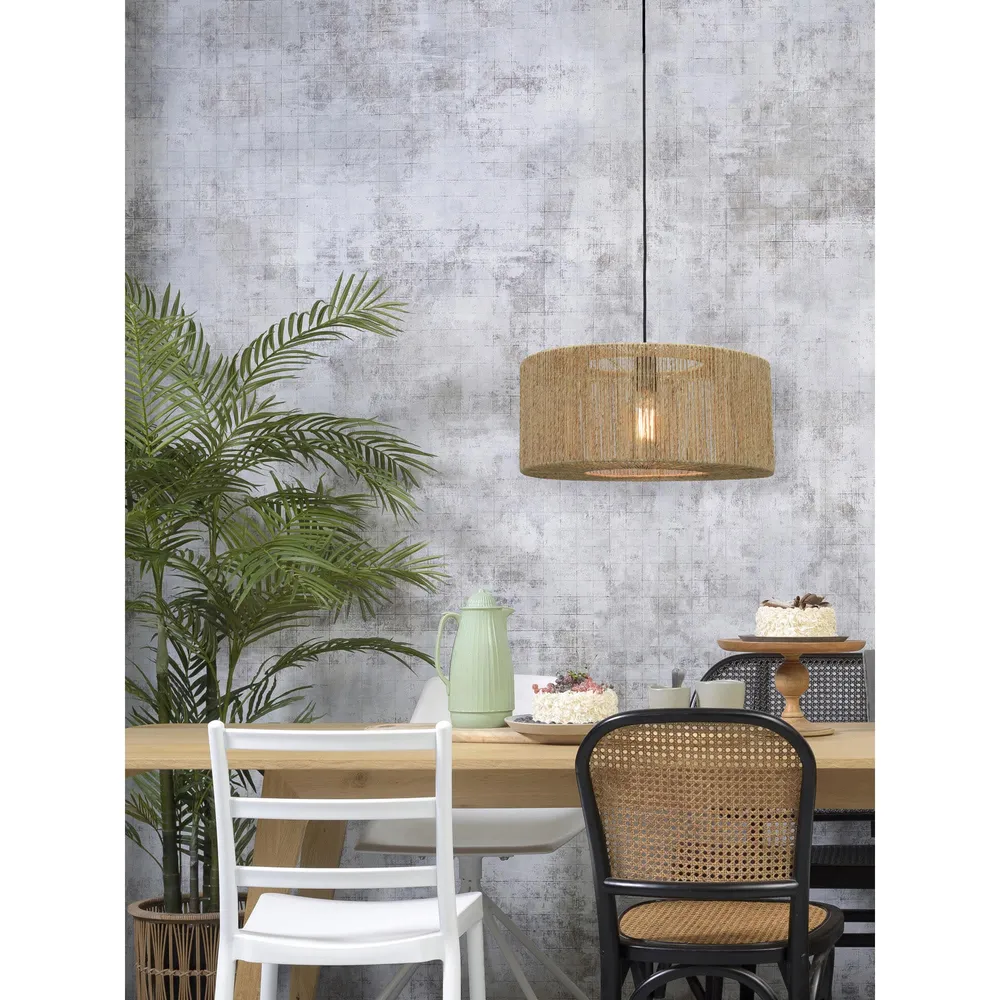 GOOD&MOJO hanglamp Iguazu - bruin - Ø50cm GOOD & MOJO