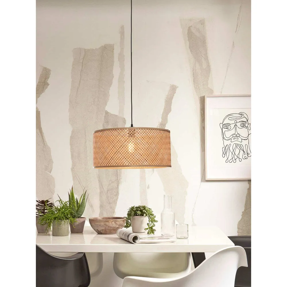 GOOD&MOJO hanglamp Java - bruin - Ø18cm GOOD & MOJO