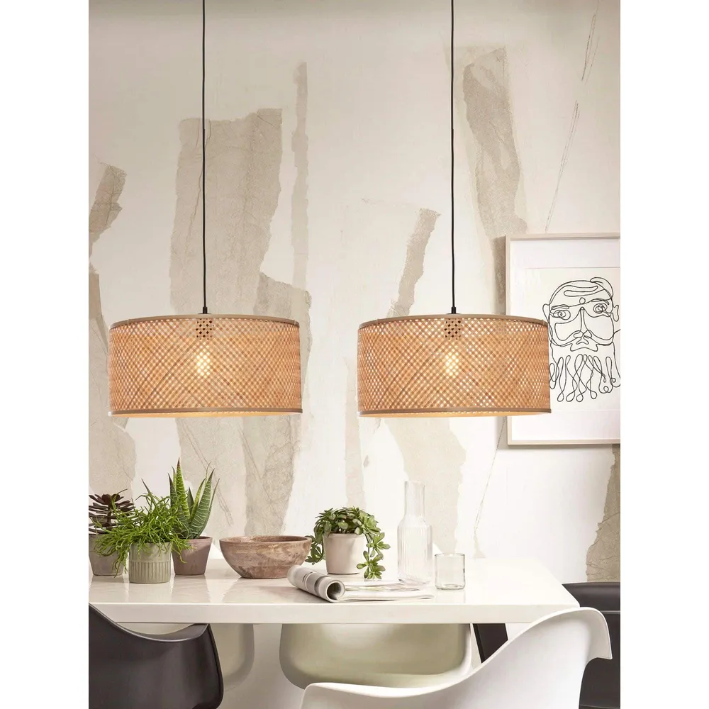GOOD&MOJO hanglamp Java - bruin - Ø18cm GOOD & MOJO