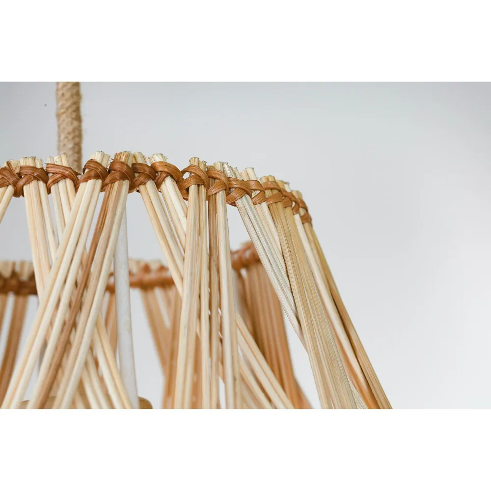 GOOD&MOJO hanglamp MENDOZA - bruin - Ø35cm GOOD & MOJO
