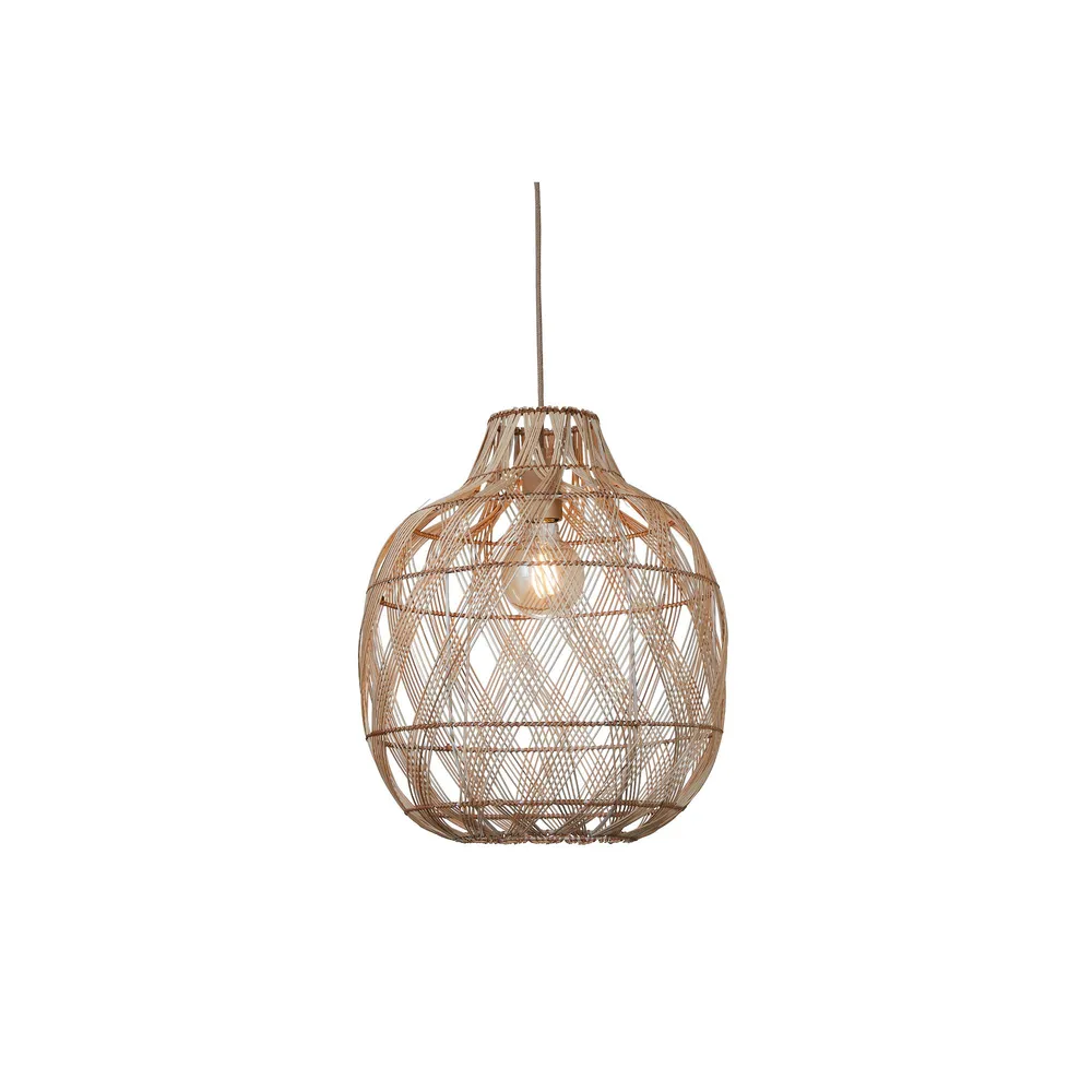GOOD&MOJO hanglamp MENDOZA - bruin - Ø40cm GOOD & MOJO