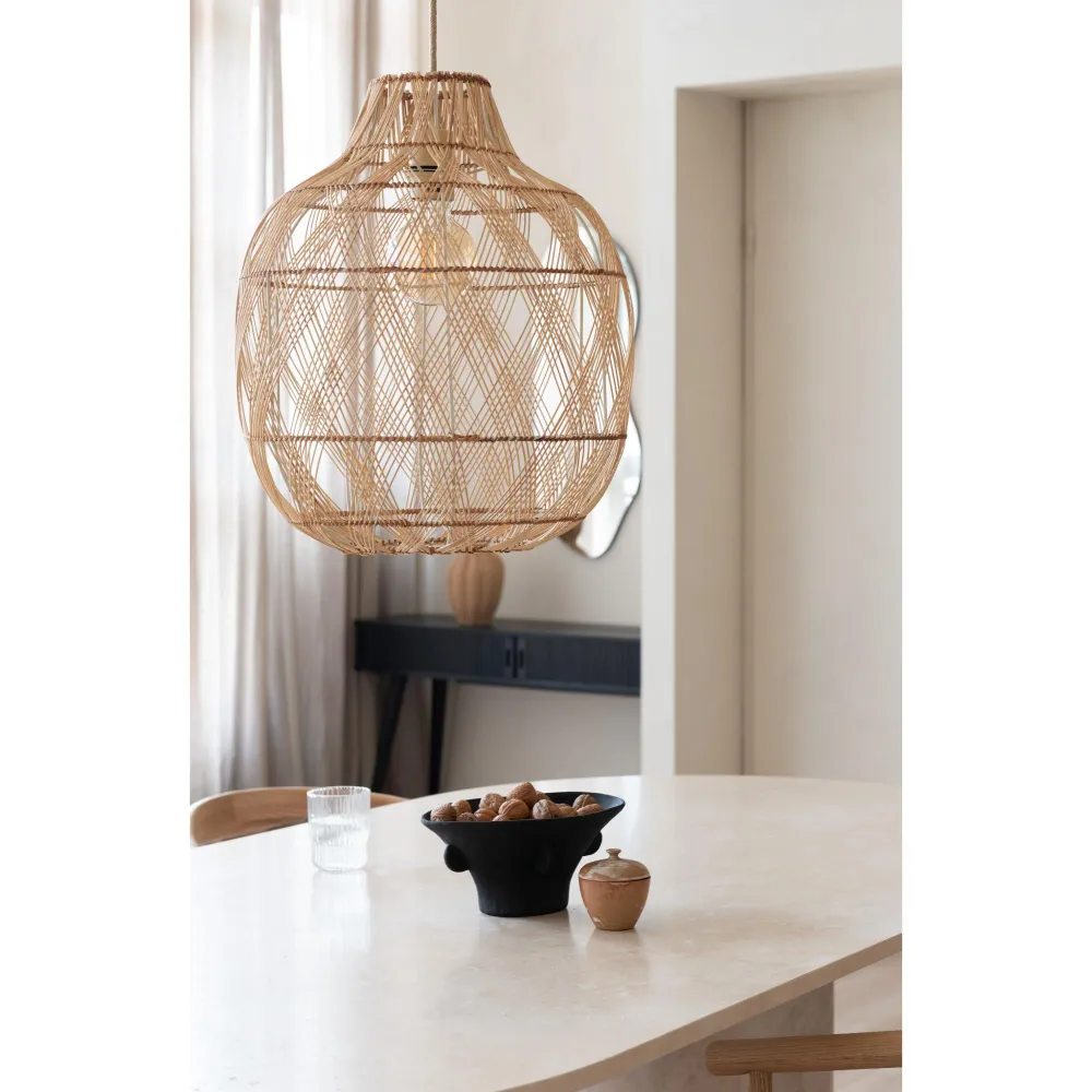 GOOD&MOJO hanglamp MENDOZA - bruin - Ø40cm GOOD & MOJO