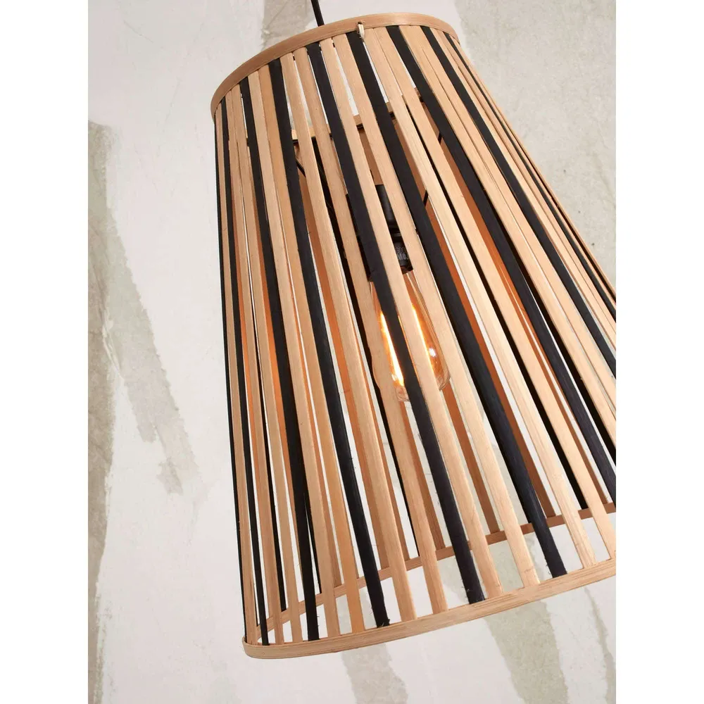 GOOD&MOJO hanglamp Merapi - bruin - Ø30cm GOOD & MOJO