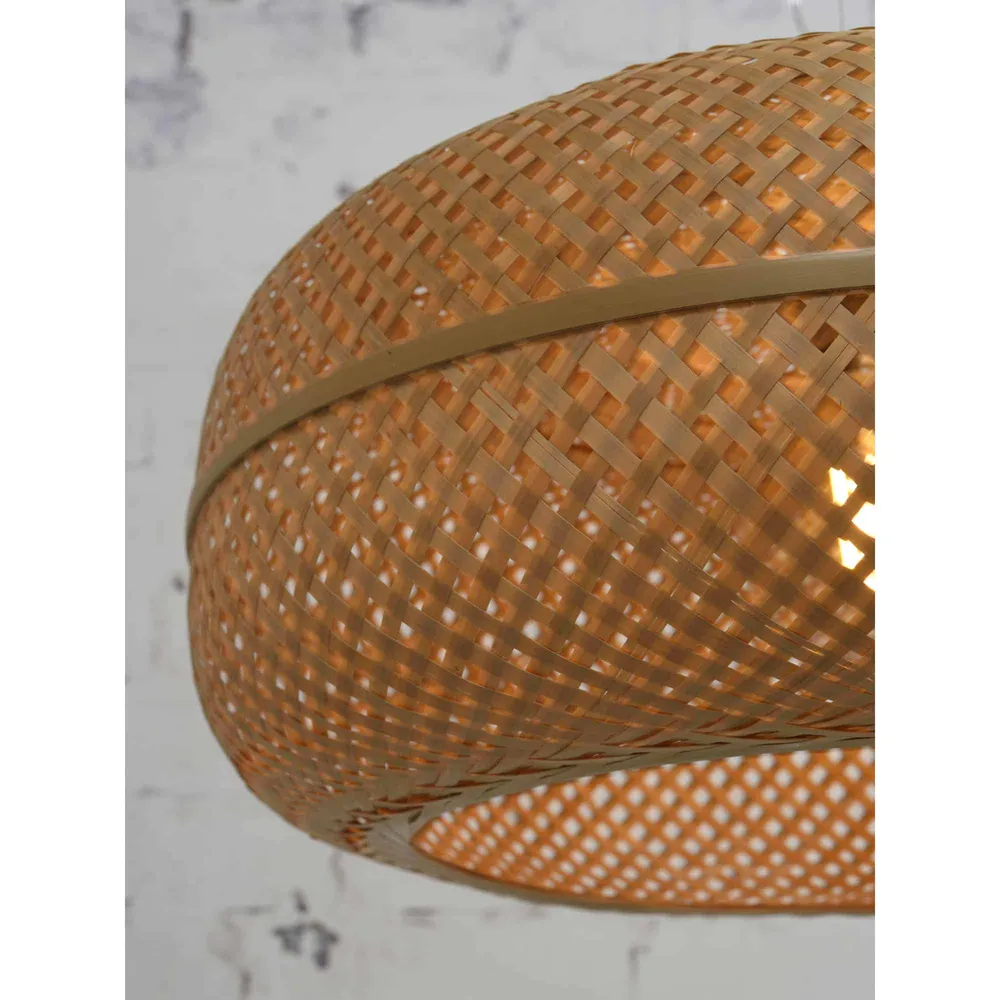 GOOD&MOJO hanglamp Palawan - bruin - Ø60cm GOOD & MOJO