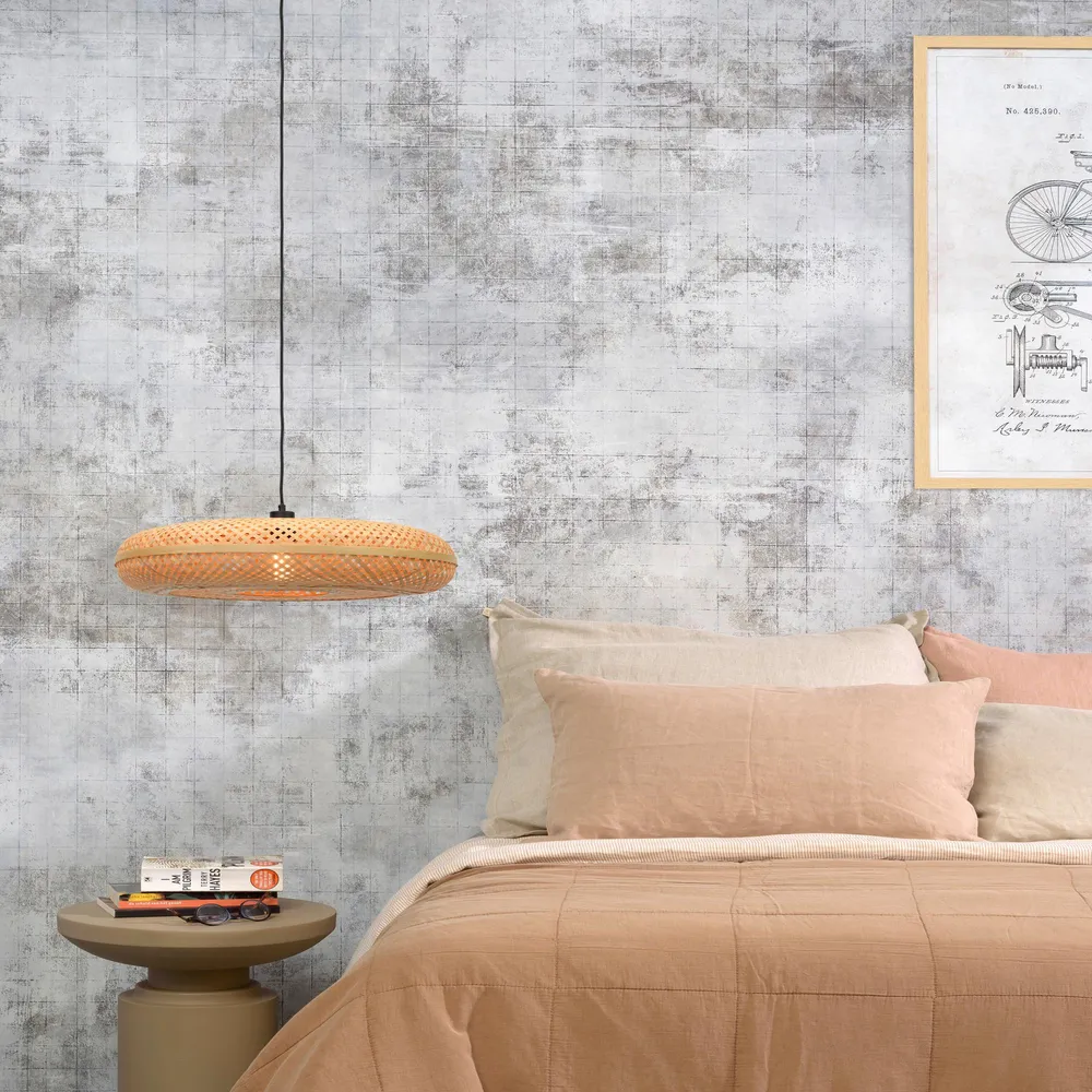 GOOD&MOJO hanglamp Palawan - bruin - Ø60cm GOOD & MOJO