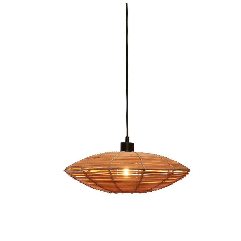 GOOD&MOJO hanglamp Tanami - bruin - Ø55cm GOOD & MOJO