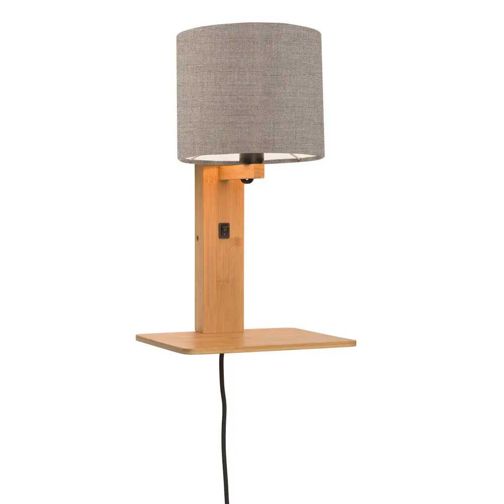 GOOD&MOJO wandlamp Andes - bruin - 19x24x36cm GOOD & MOJO