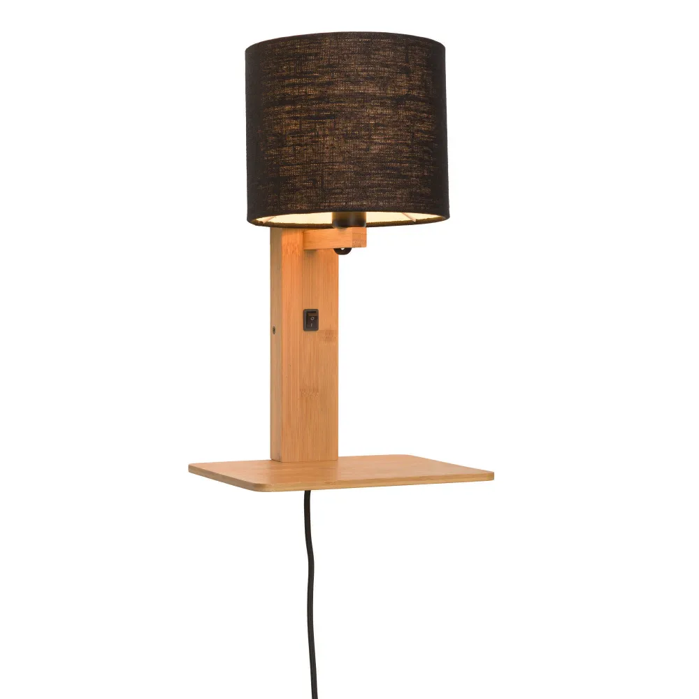 GOOD&MOJO wandlamp Andes - bruin - 19x24x36cm GOOD & MOJO