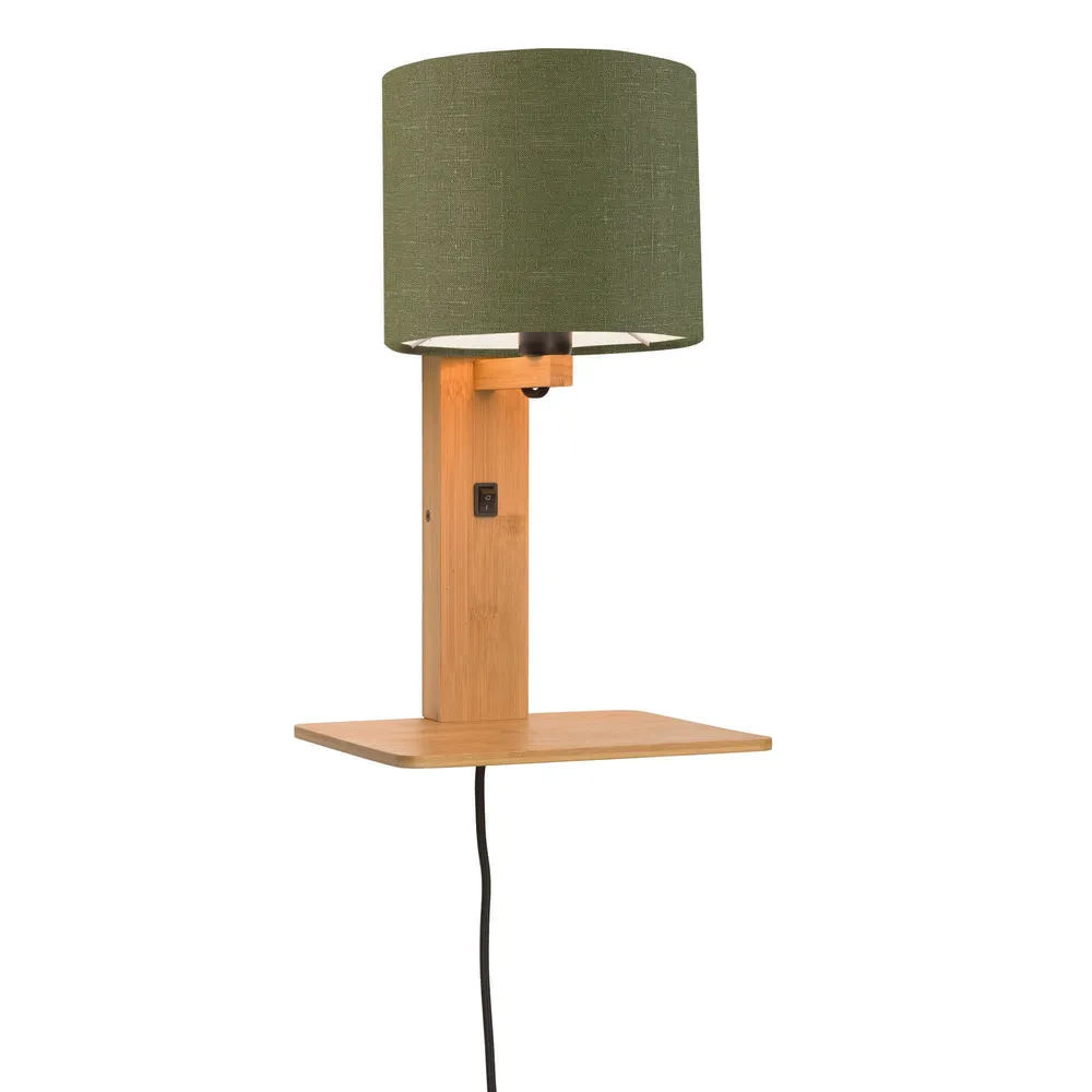 GOOD&MOJO wandlamp Andes - bruin - 19x24x36cm GOOD & MOJO