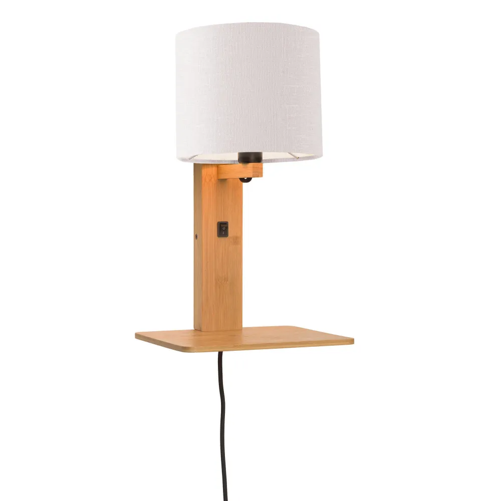 GOOD&MOJO wandlamp Andes - bruin - 19x24x36cm GOOD & MOJO