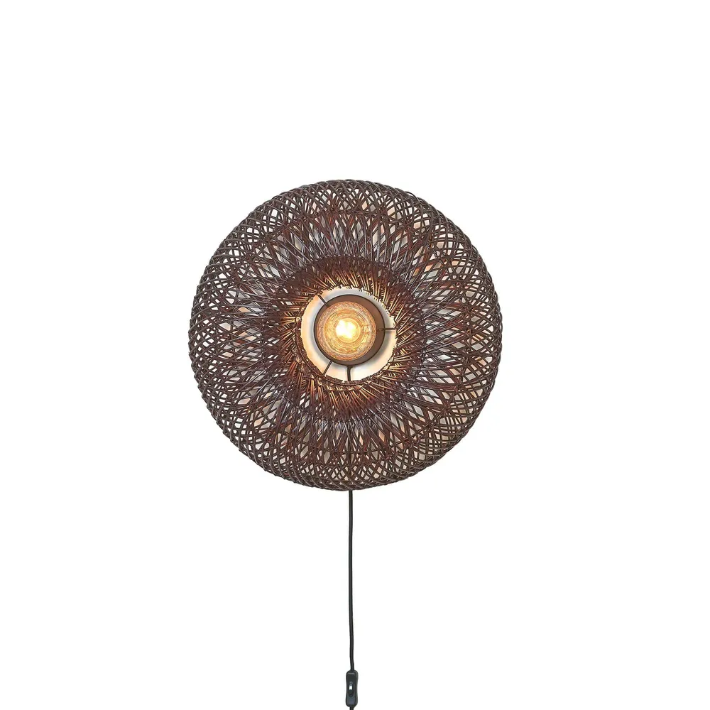 GOOD&MOJO wandlamp ARIZONA - rood - Ø50cm GOOD & MOJO