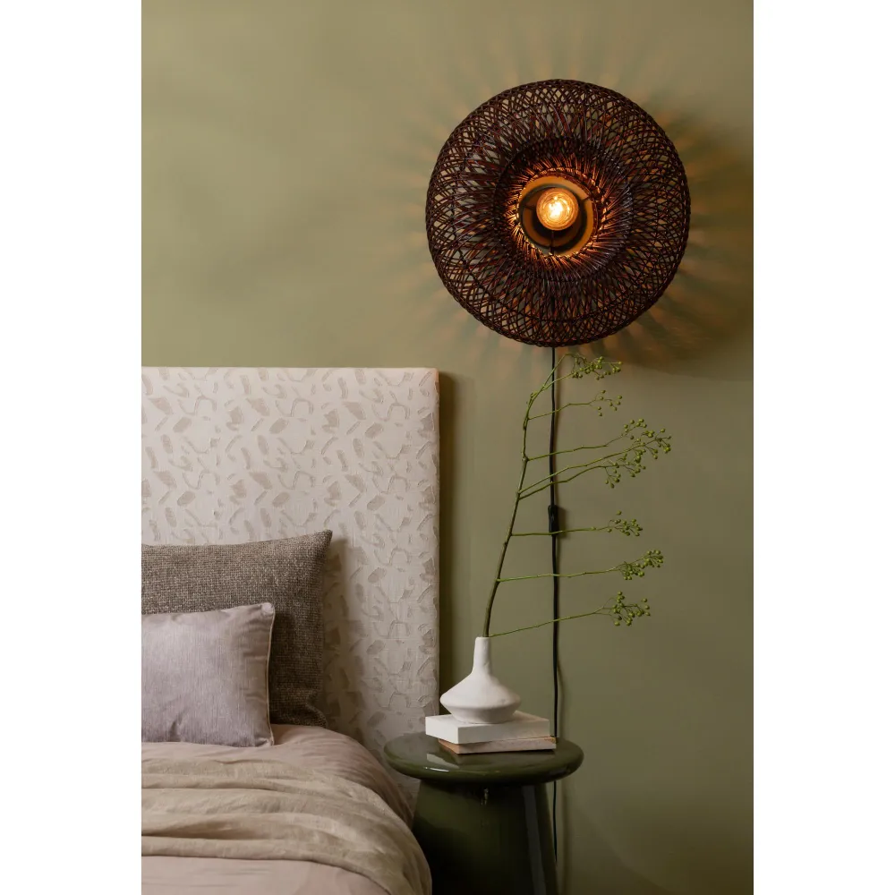 GOOD&MOJO wandlamp ARIZONA - rood - Ø50cm GOOD & MOJO