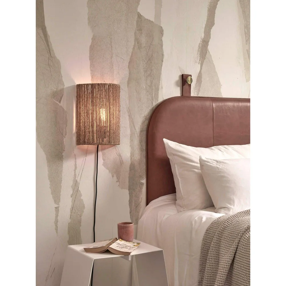 GOOD&MOJO wandlamp Iguazu - bruin - Ø15cm GOOD & MOJO