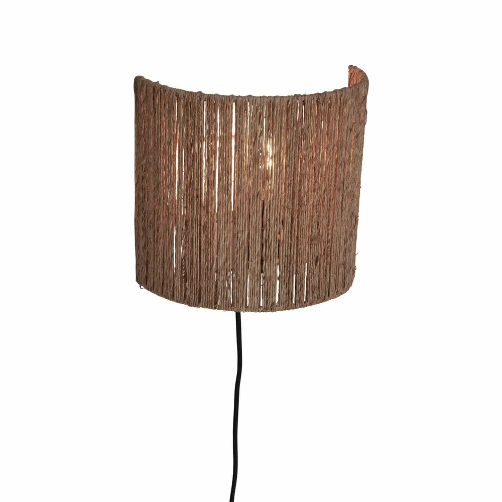 GOOD&MOJO wandlamp Iguazu - bruin - 25x25x22cm GOOD & MOJO