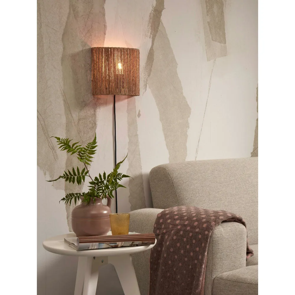 GOOD&MOJO wandlamp Iguazu - bruin - 25x25x22cm GOOD & MOJO