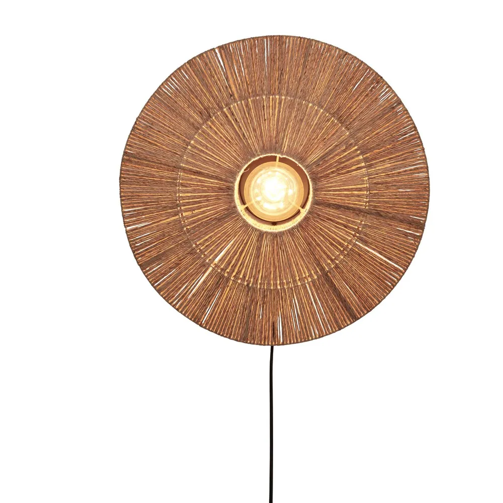 GOOD&MOJO wandlamp Iguazu - bruin - 55x14x55cm GOOD & MOJO