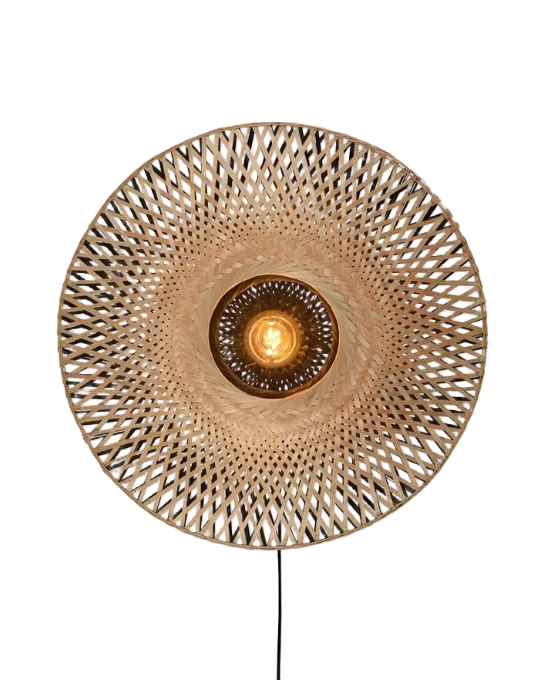 GOOD&MOJO bamboe wandlamp Kalimantan