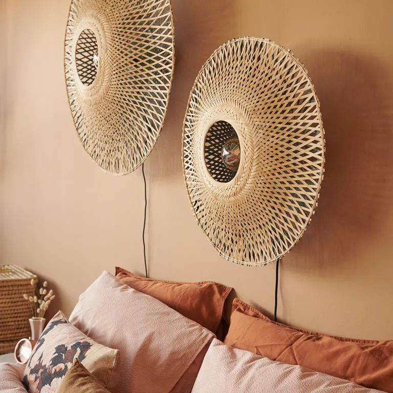 GOOD&MOJO bamboe wandlamp Kalimantan