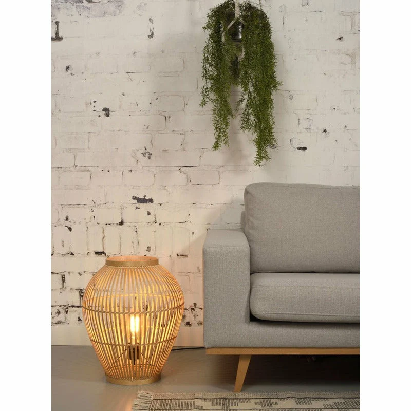 Good&Mojo | vloerlamp Tuvalu | bamboe small
