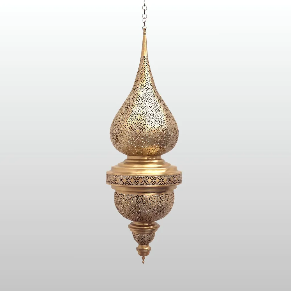 Goutte de Mer Arabische Koperen Lamp | 120x40