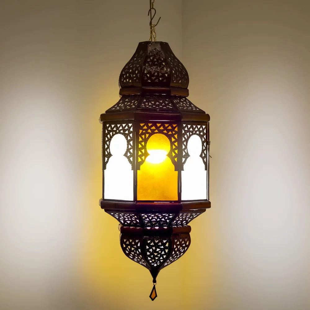 Grote Arabische Smederijlamp Arcos A2 70cm