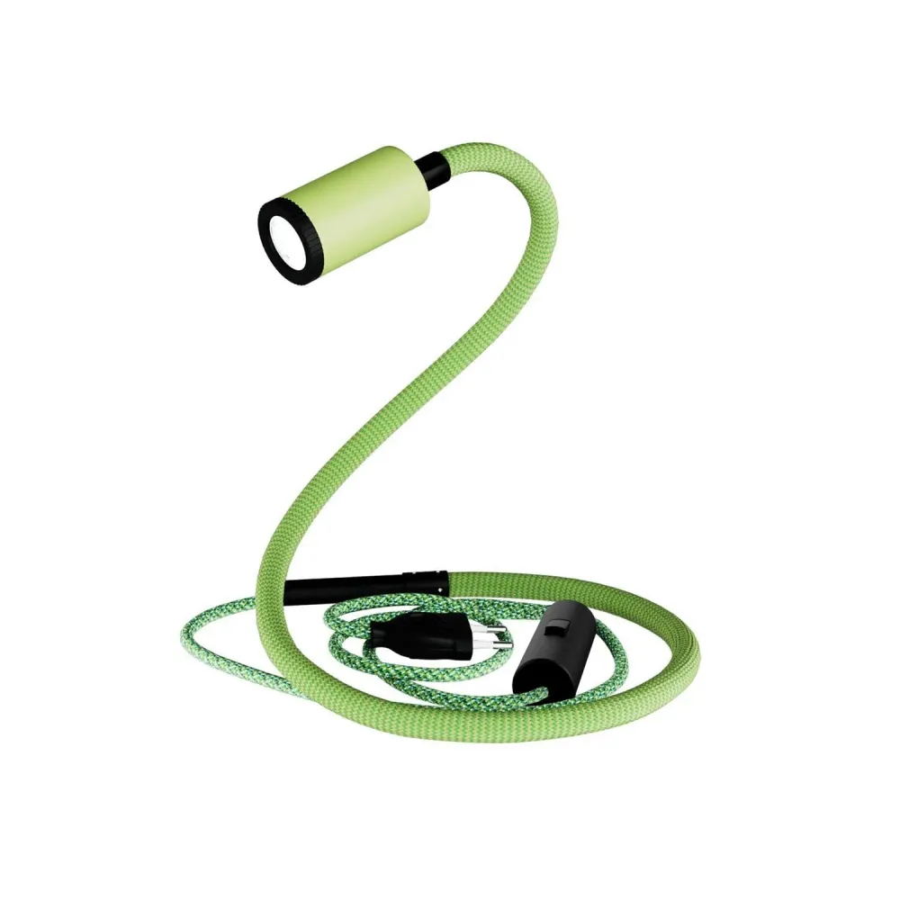GU1d-one Pastel Verstelbare lamp zonder voet met mini LED-spot - Grasgroen