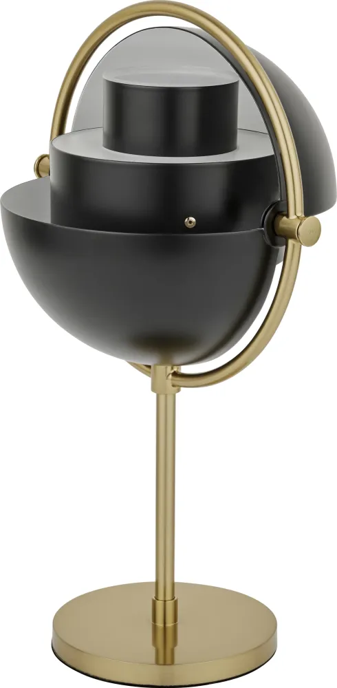 Gubi Multi-Lite portable lamp Brass / Black