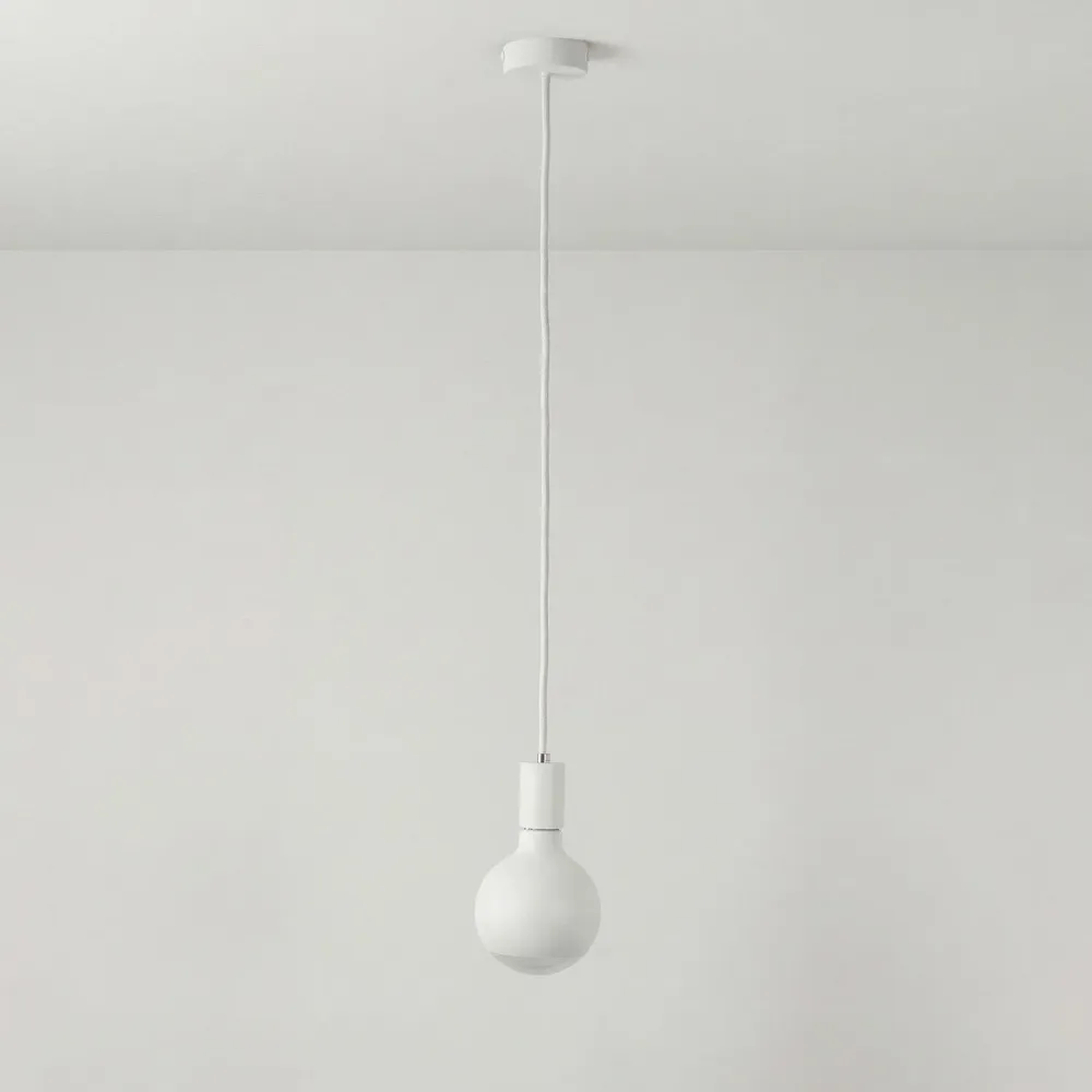Hanglamp Filotto Metallico met Lucia Lichtbron - Wit