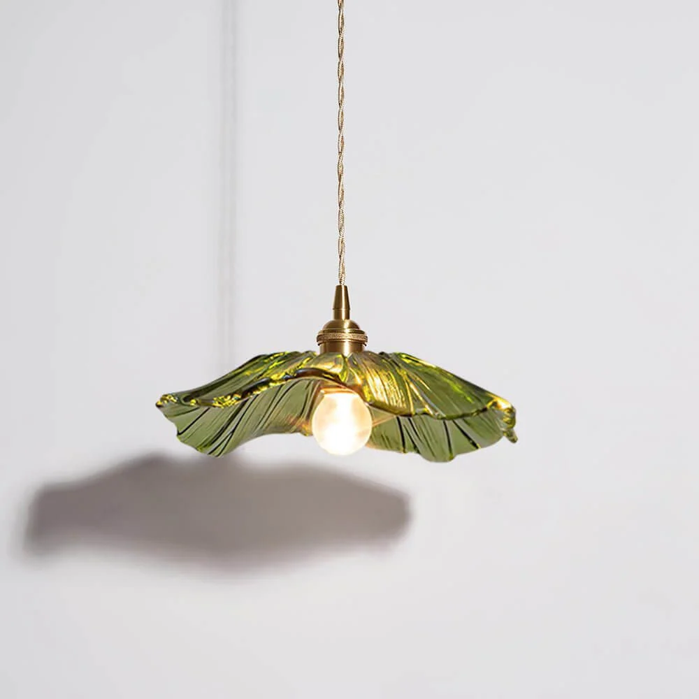 Hanglamp Glas Bloem - Retro Design Verlichting