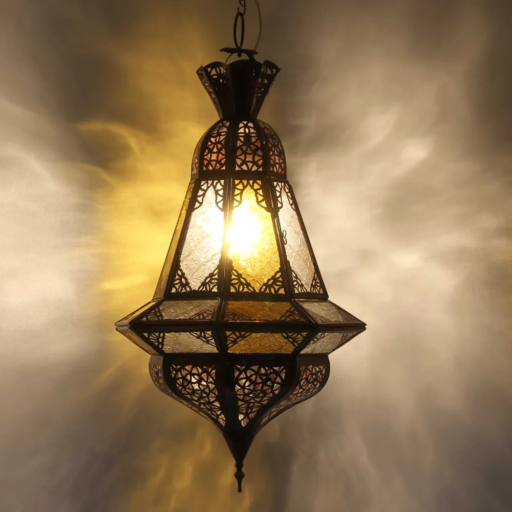 Hanglamp Houta Geel Wit